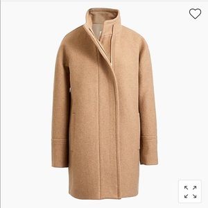 J crew city coat (wool topcoat)